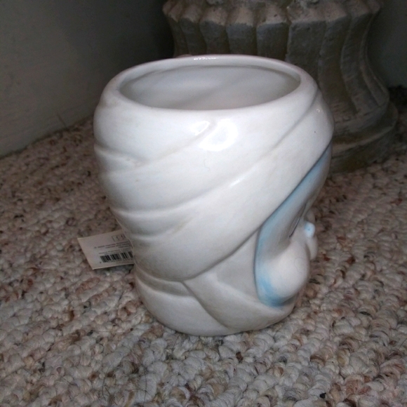 Vintage Casper The Ghost Blue & White Hand Painted Coffee Mug - Picture 4 of 9